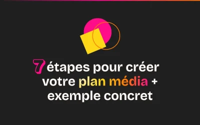 Plan média 2026 : créer votre roadmap en 7 étapes