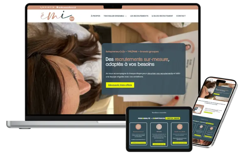 Réalisation Site Internet Emi RH